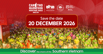 Marathon Quốc tế Di sản Cần Thơ 2026