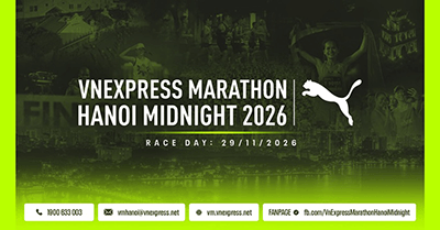 VnExpress Marathon Hanoi Midnight 2026 Powered by PUMA